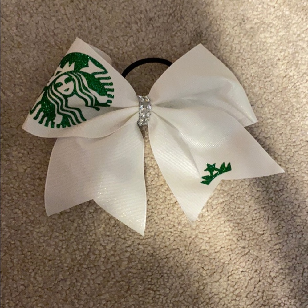 Girls Starbucks bow